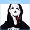 Křičící duch Latexová maska Hororový kostýmní doplněk pro Halloweenské večírky