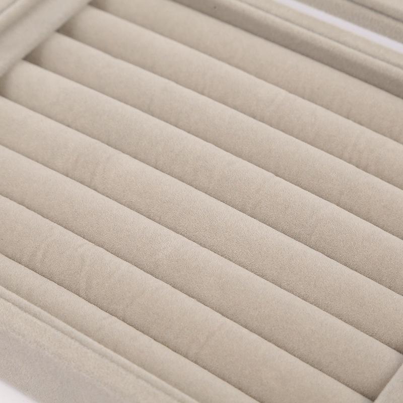 Portable Jewelry Storage Box Earring Ring Necklace Container Jewelry Display Case