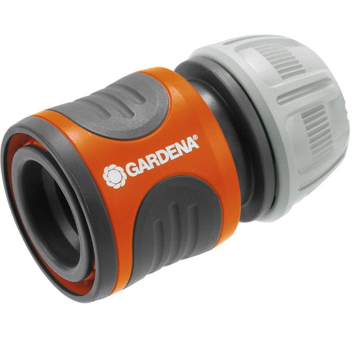 Raccord d'arrosage rapide GARDENA - Adapté tuyau Ø13mm &amp; Ø15mm - Power Grip - Garantie 5 ans