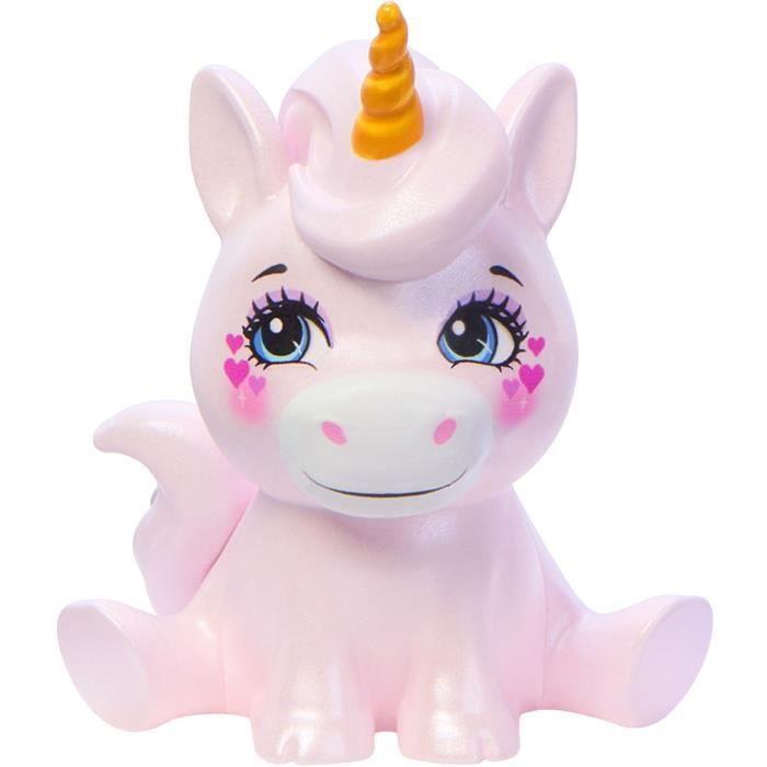 Enchantimals Sunshine Beach-Ulia Licorne et figurine-poupée HRX84