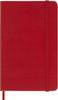 Moleskine 2025 Planner, July Start, 18-Month Weekly Diary, Hardcover, Pocket Size (9cm x 14cm), Red, DHF218WN2Y26
