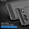 Non-Slip Carbon Fiber Rubber Case for Google Pixel 10 Pro XL 8A 9A 9 6 Pro 7 8 7A 6A 5 5A 4 4A XL Pixel10 Pixel9 Back Cover