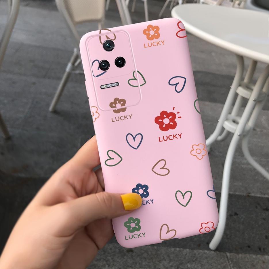 Für Xiaomi Poco F4 Hülle Buntes Kunstmuster Rückseite Für Xiaomi Poco F4 GT PocoF4 Handyhülle 6,67'' Weiches Silikon Fundas Capa