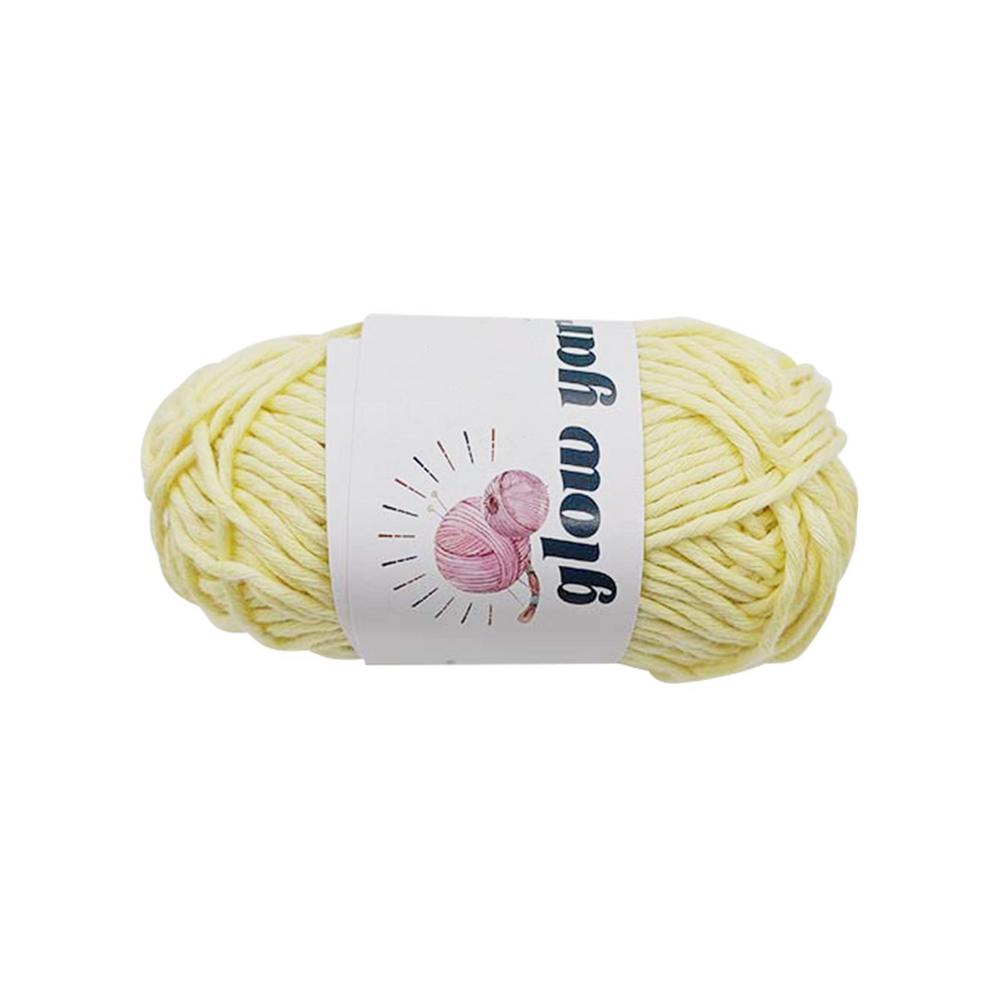 DIY Glow Yarn Sewing Luminous Yarns Soft DIY Polyester Handcraft Yards For Making Hats Scarves Shoes Sweaters Gloves And Socks