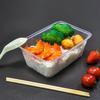 Disposable Rectangular Food Containers with Lids
