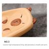 Sloping Base Capybara Soap Tray Cartoon Shower Soap Dish Soap Saver Tray Soap Container  Travel