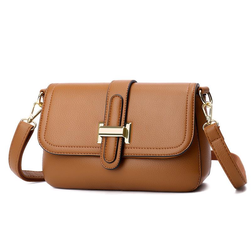 Women's Bag 2025 New Fashion Small Square Bag Simple Solid Color Shoulder Bag Armpit Bag Women's Crossbody Bag