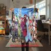 Japanese Anime Cartoon NARUTO Famous Uzumaki Naruto Blanket Soft Home Furnishing Nap Decoration Four Seasons Warm Sherpa Blanket B3