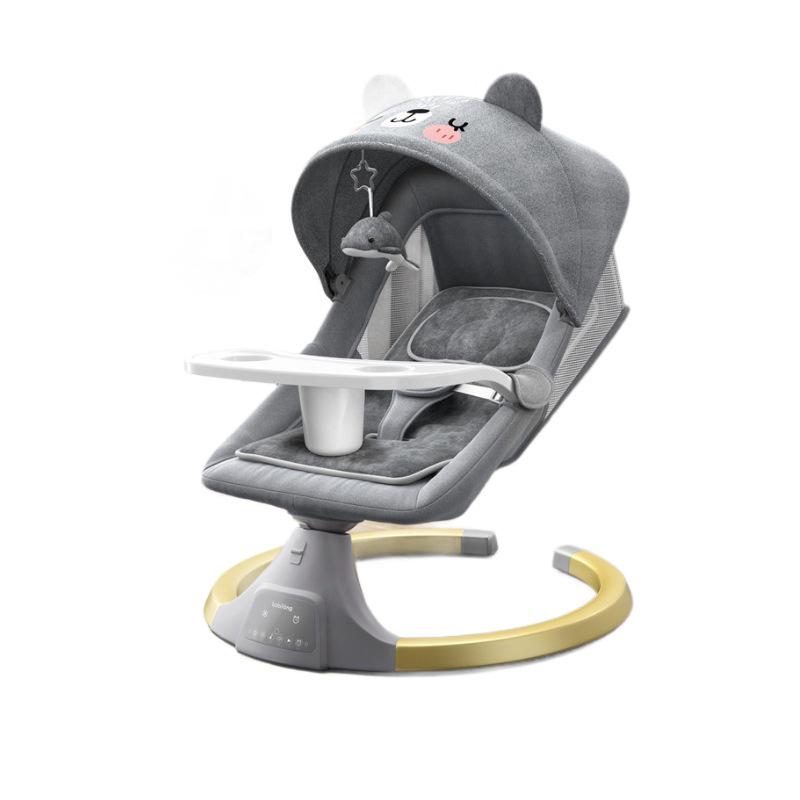 Multifunctional Electric Baby Rocking Chair - Soothing and Comforting Cradle for Infants