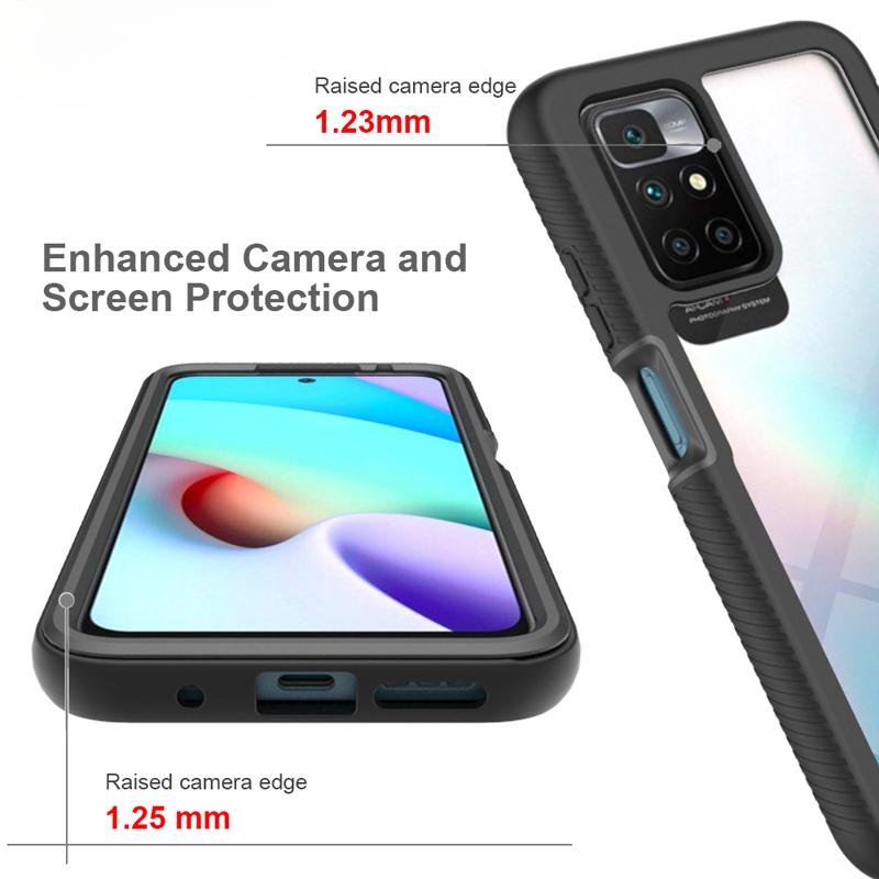 360 All Inclusive Phone Case For Xiaomi 13T 10T Poco X3 Nfc X4 X5 M3 M5S Cover For Redmi 13C 4G 12C Note 12 13 Pro 5G