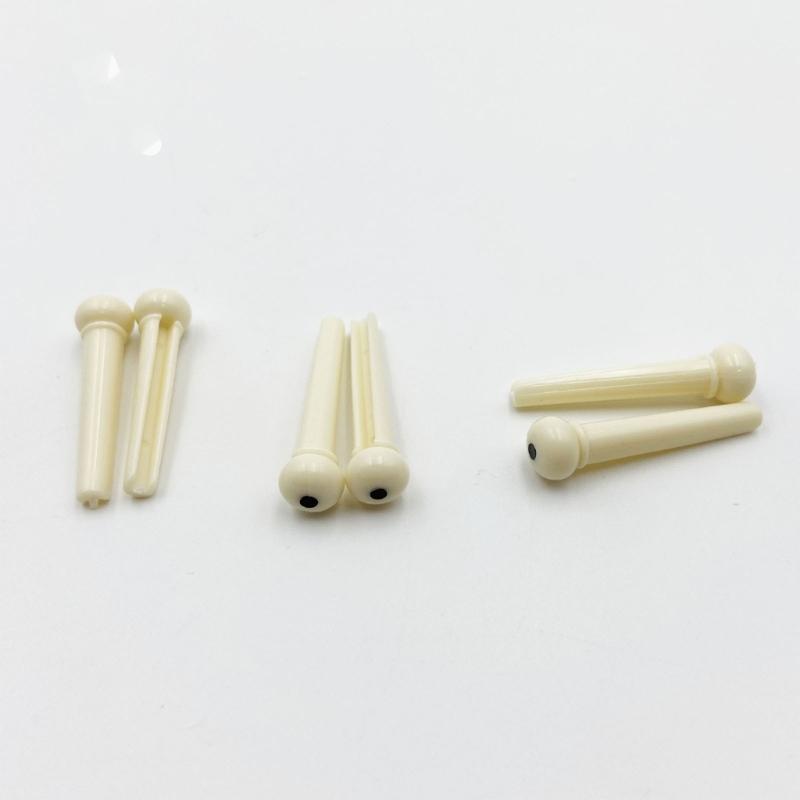 Durability ABS Material Acoustic Guitar Bridge Pins With Improved Vibration Transfer For Clear Tones