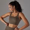 Fashion Seamless Tight High Strength Bubble Wrap Sports Bra for Women Push up Beauty Back Yoga Underwear Running Workout Vest