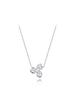 Stonehenge Love Duet Silver Necklace Sa25A85F