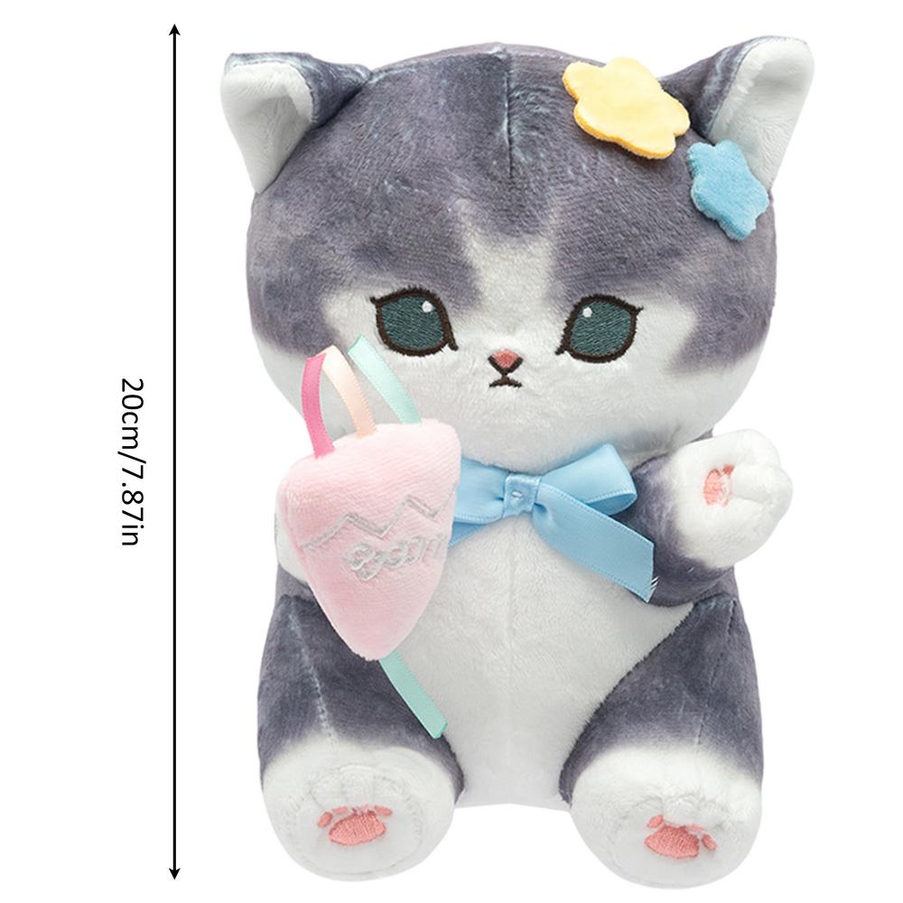 20cm Mofusand Shark Cat Plush Doll Cosplay Soft Stuffed Animals Cute Cat Plush Toy Children Girl Surprise Gift Home Decoration