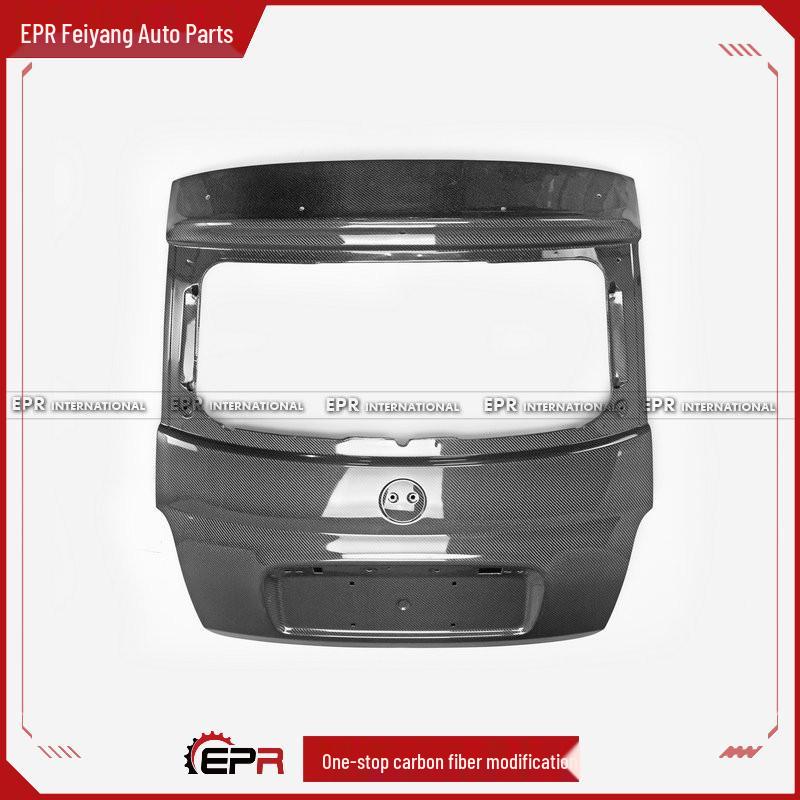 Original Carbon Fiber Rear Tailgate, Panel, and Trunk Lid for Fiat Abas 500/595.