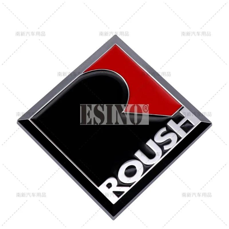 1PC 3D Roush Performance Car Trunk Metal Alloy Adhesive Badge Emblem Body Tailgate Accessories For Mustang Shelby GT GT 500