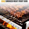 Barbecue Smoker Box 2x Heavy Duty Stainless Steel Grill Smoker Box Works With Wood Chips Smoked Barbecue Flavor Grilling