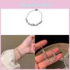 Blumen-Zirkonia-Armband für Damen mit minimalistischem Design als Sommergeschenk
