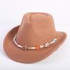 Popular children's fashion cute western cowboy hat, small rancher outdoor children's jazz hat