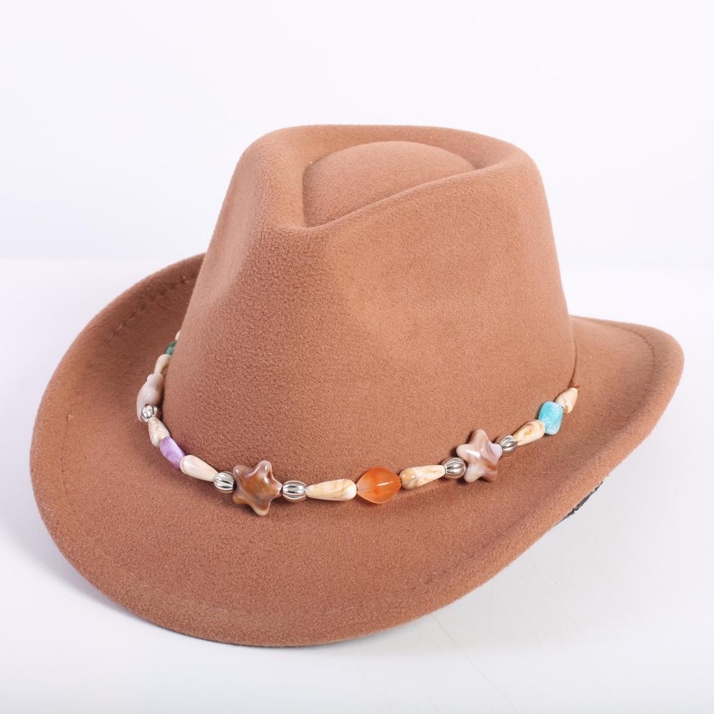 Popular children's fashion cute western cowboy hat, small rancher outdoor children's jazz hat