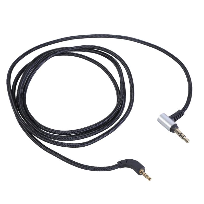Replacement 3.5mm to 2.5mm Nylon Braideds Sound Auxs Cable Extension Cord Wire for B&W P9 P7 Headphone