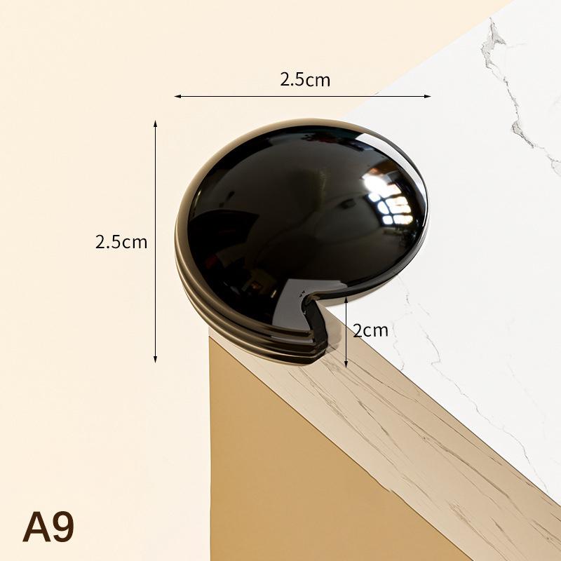 

4 шт. Мягкие и прочные резиновые угловые протекторы Безопасные от углов стола Защита кромок для детской безопасности