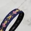 MAIA Rose Garden Headband - Navy