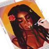 5D DIY Diamond Painting African Woman Full Square Handmade Gift Diamond Embroidery Portrait Cross Stitch Home Decor