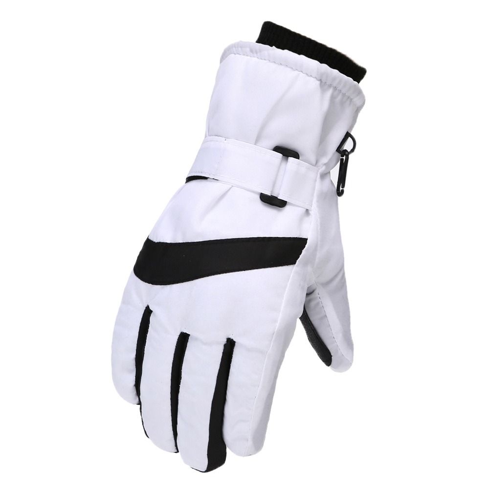 New Anti-slip Full Finger Ski Gloves Thickening Windproof Unisex Sports Gloves Winter Warm Touch Screen Gloves