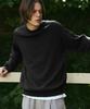 THE GREEN LAB Hazzi Round Oversized Knit [Black]
