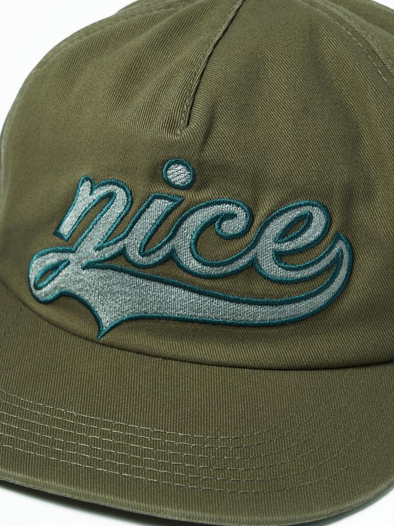 Naiseuwedeo Nw Baseball Logo 5P Cap (Olive)