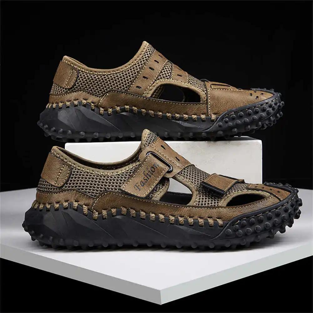 Anti Slip Breathable Big Size Men's Slippers Wholesale Sandals Shoes Tongue Man Sneakers Sports Athlete China Teniis