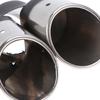 Stainless Steel Universal Car Modified Double Exhaust Pipe Rear Muffler Tail Tip