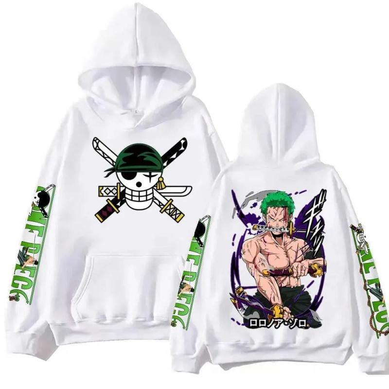 

One Piece men s hooded sweatshirt, long-sleeved hooded sweatshirt, light and soft, with hooded prints for autumn and winter wear XL