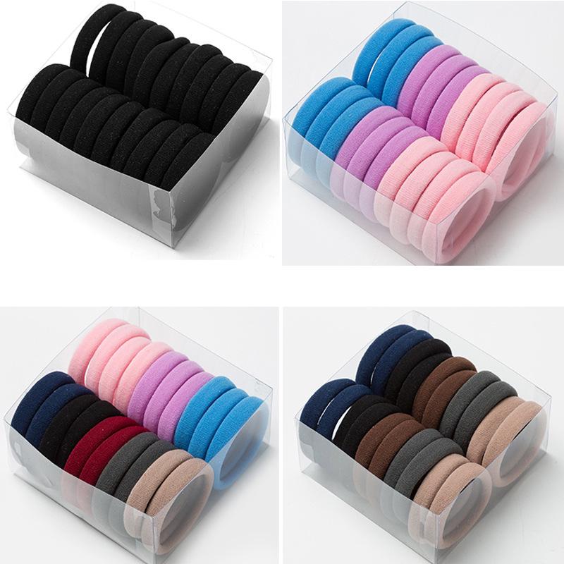 Seamless High Elasticity Korean Hair Tie: Durable, Non-Breaking Hair Band & Accessories