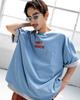 ANGLAN [3Rd ] Slogan Graphic Tee “Whatwewear” - Blue