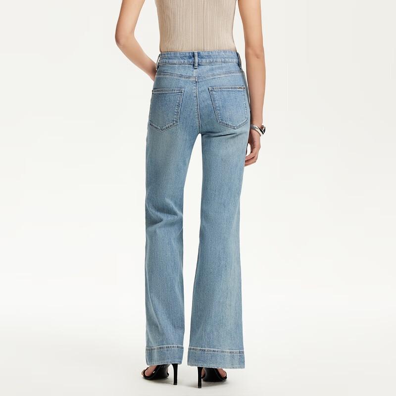 VEROMODA Women's Flared Denim Jeans