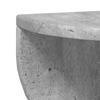 Wall Mounted Shelf Concrete Grey 48 x 24 x 24 cm Engineered Wood