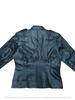 Chaqueta de Mujer de Piel de Cordero Genuina Cuero Negro Hecha a Mano Elegante Biker Motocicleta