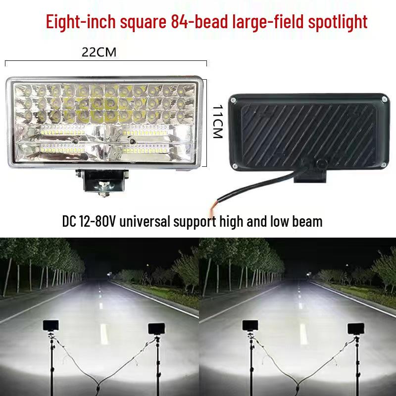 Univerzální vodotěsné LED světlo pro vozidla 12V-80V, nákladní automobily, tříkolky a motocykly