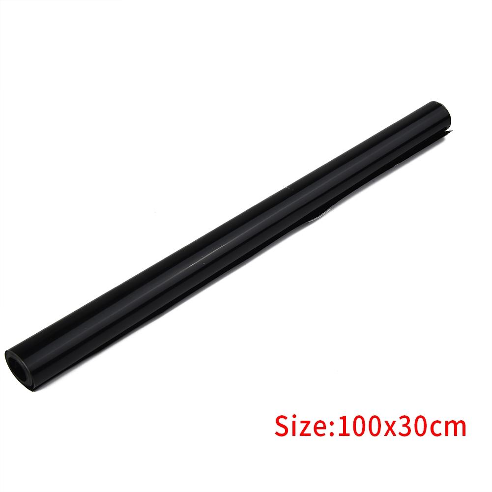 Double Sided Car Light Film Dark Smoke Black Tint Headlights Fog Lamp Vinyl