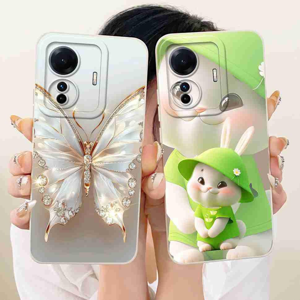For vivo S15e 5G V2190A Case Cartoon Full Protection Silicone Back Cover For Vivo S15e VIVO S15E 5G 6.44" Phone Cases Shockproof