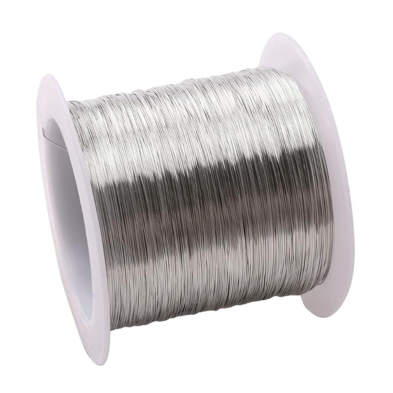 

Гибкий Кабель из Бронзы Рулон Для Бисероплетения Шитья И Дизайна Премиум Материалы С Защитой от Окисления серебряный