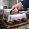 Stainless Steel Restaurant Cuisine Cover S/M/L/XL Rectangular Basting Cover  Cookware Accessories