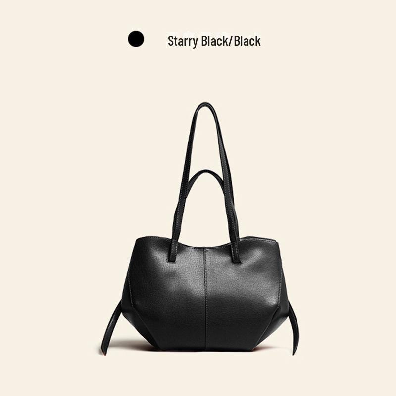 

2024 Осень Большая вместительная женская сумка-тоут из натуральной кожи Wing Large [53*10.5*32cm]