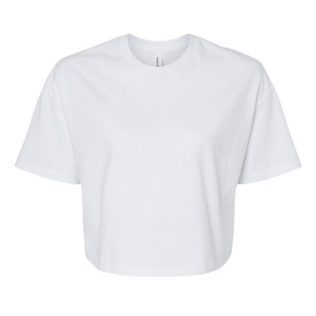 Bella + Canvas Womens/Ladies Jersey Crop T-Shirt