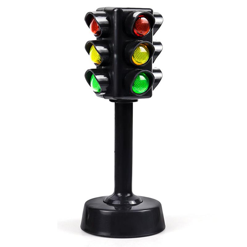 Hot 1PC Dollhouse Scene Model Decoration Mini Traffic Lights Traffic Lights Toy Model