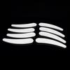 10 Pcs Mini Cosmetic Spatula Scoop Disposable White Cosmetic Mask Plastic Spoon