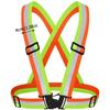 Highlight Reflective Straps Night Running Riding Clothing Vest Adjustable Safety Vest Elastic Band For Adults And Children