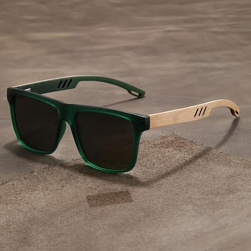 

1/4pcs vintage walnut glasses, ultra-light & unisex, stylish for men.